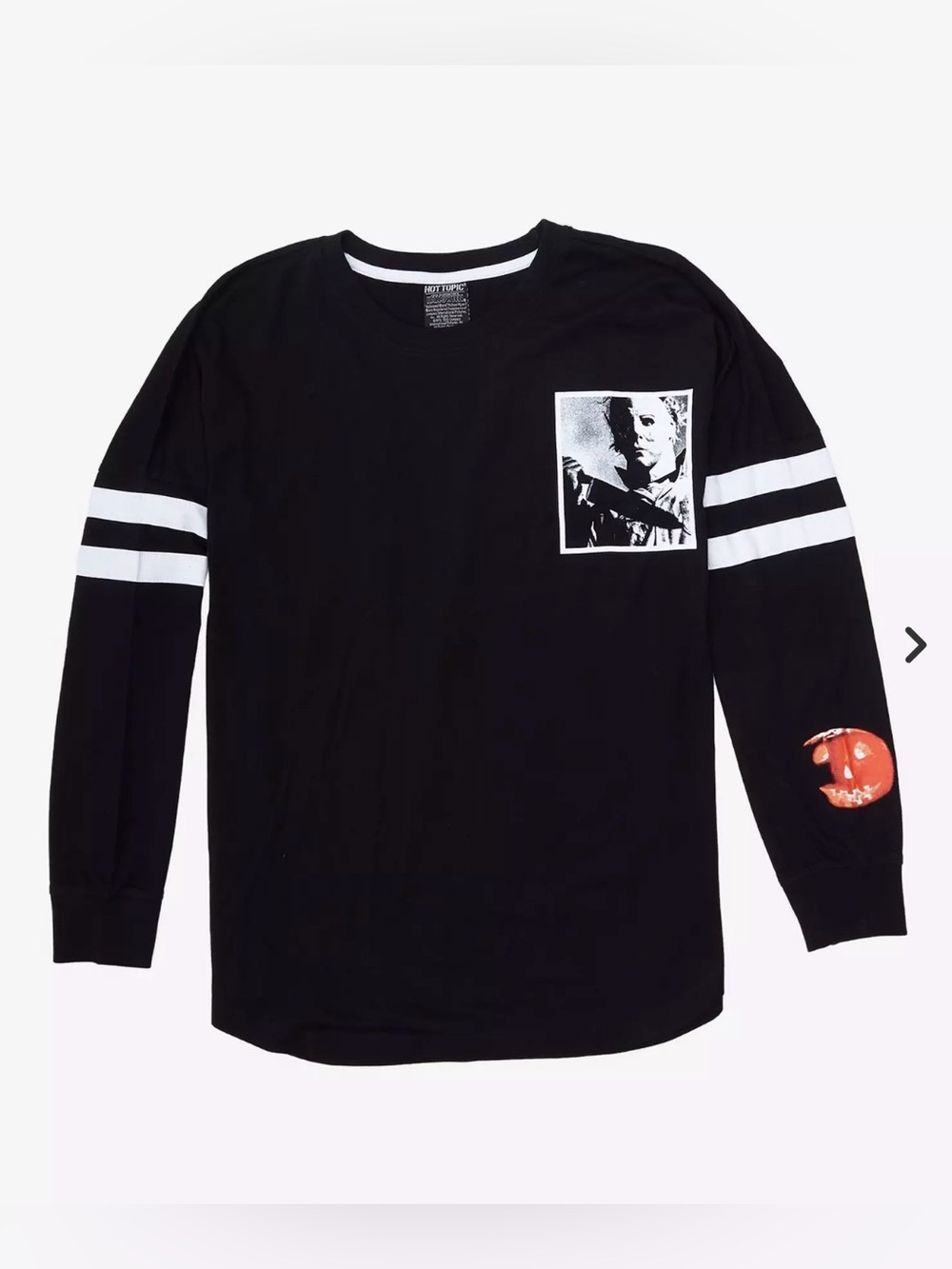 Hot Topic Halloween Michael Myers Jersey Top